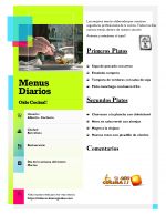 Autor del menú: Alberto